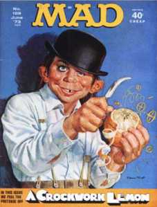 The first interaction I ever had with a product that called itself "CHEAP!" was MAD Magazine. Guess what?? The first MAD Magazine I ever bought was also in LAFONTAINE, ONTARIO!!! http://www.coverbrowser.com/image/mad/159-2.jpg
